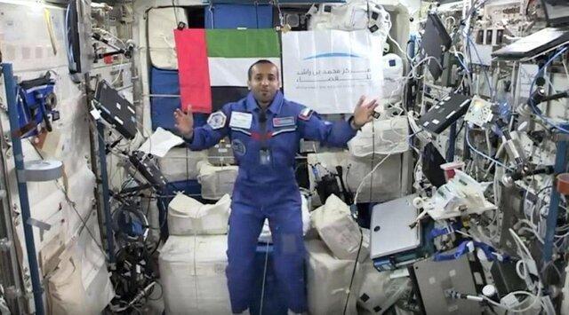 فضانورد اماراتی به زمین بازگشت