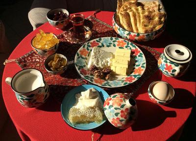 صبحانه های متنوع در شهرهای مختلف ایران