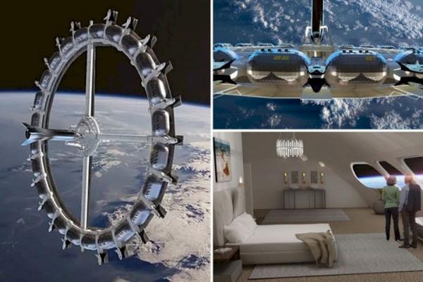 پیشکسوتان ناسا در فضا هتل می سازند